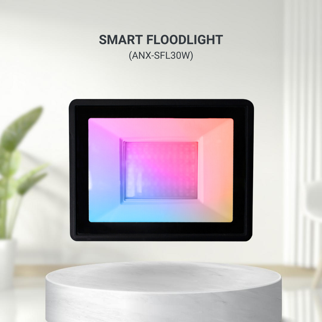NxLed Smart Floodlight 30W (ANX-SFL30W) - Image 2