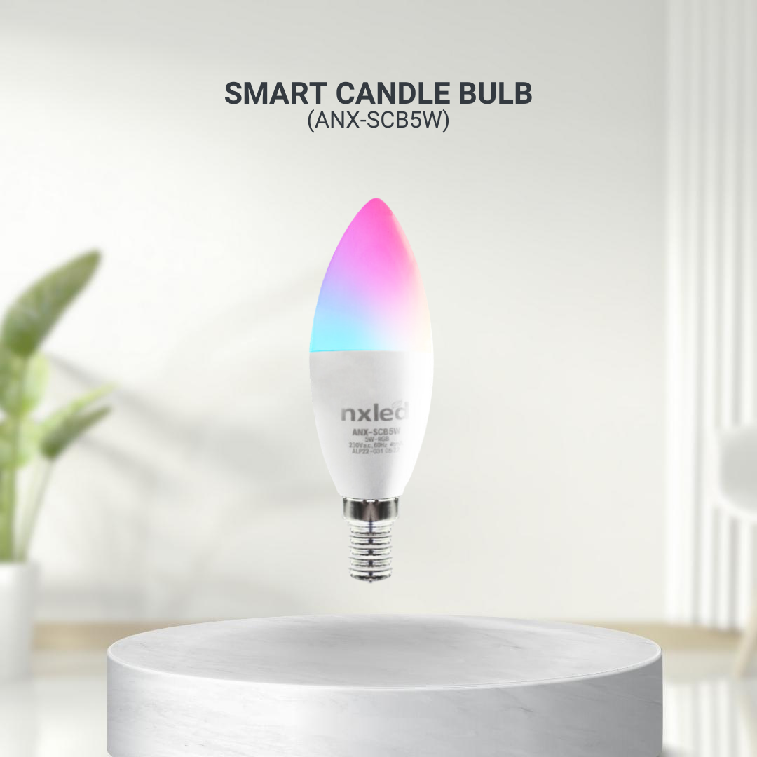 NxLed Smart Candle Bulb (ANX-SCB5W) - Image 2