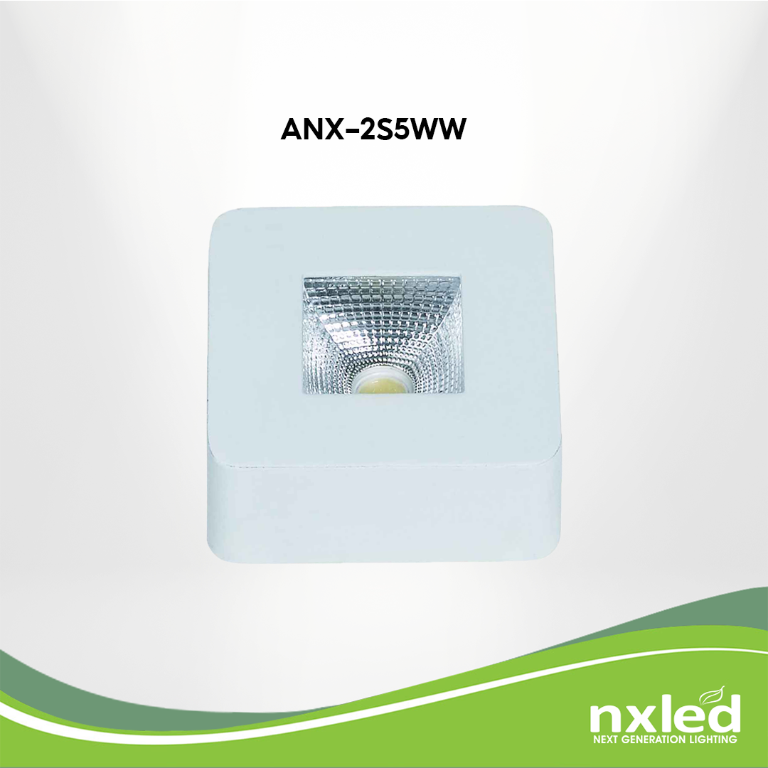 NxLed LED Square Downlight 5W (ANX-2S5WW) - Image 2