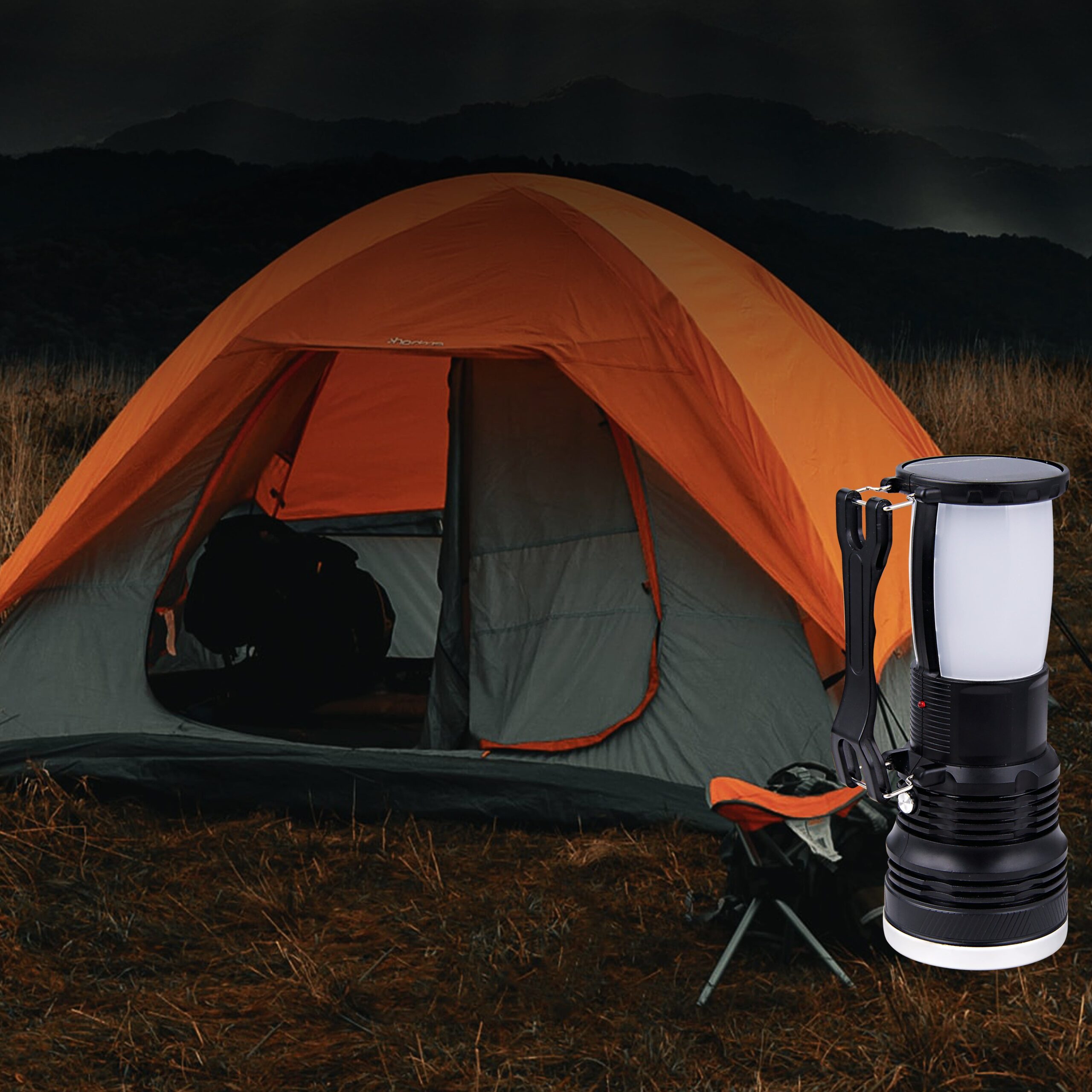 NxLed Solar Rechargeable Flashlight (ANX-8109S) - Image 6