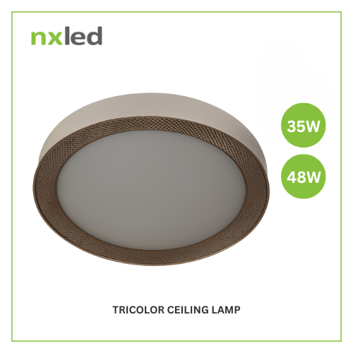 NxLed Tricolor Ceiling Lamp - AURUM 48W (ANX-AU48)
