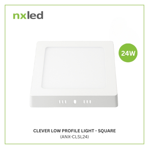NxLed Clever Surface Lux - Square 24W (ANX-CLSL24)