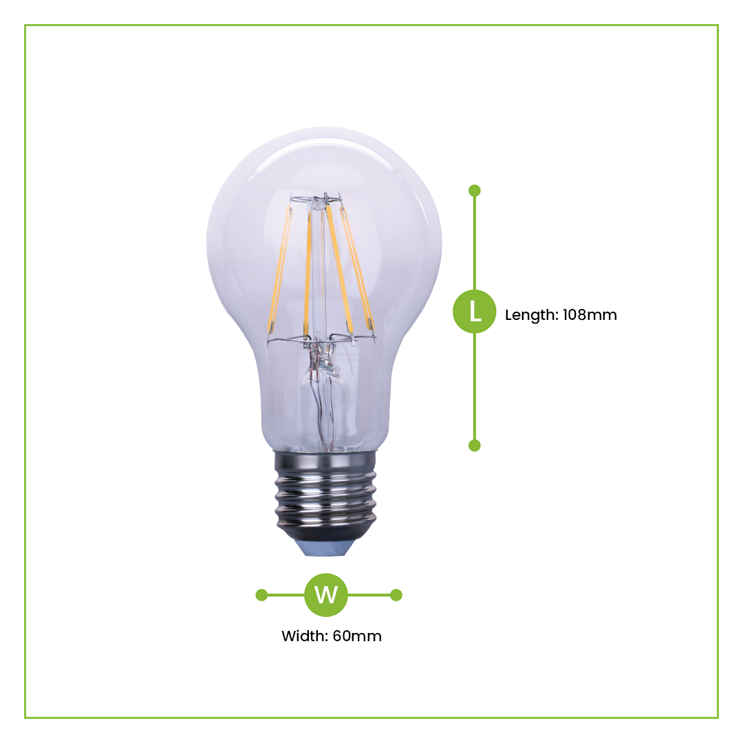 NxLed Filament Bulb - Daylight 4W (ANX-FILB4DL) - Image 3