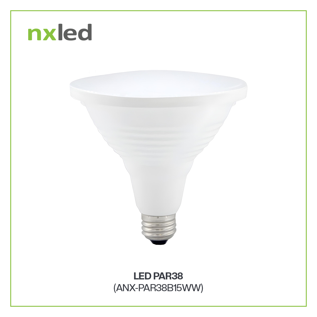 NxLed PAR38 - Warm White 15W (ANX-PAR38B15WW)