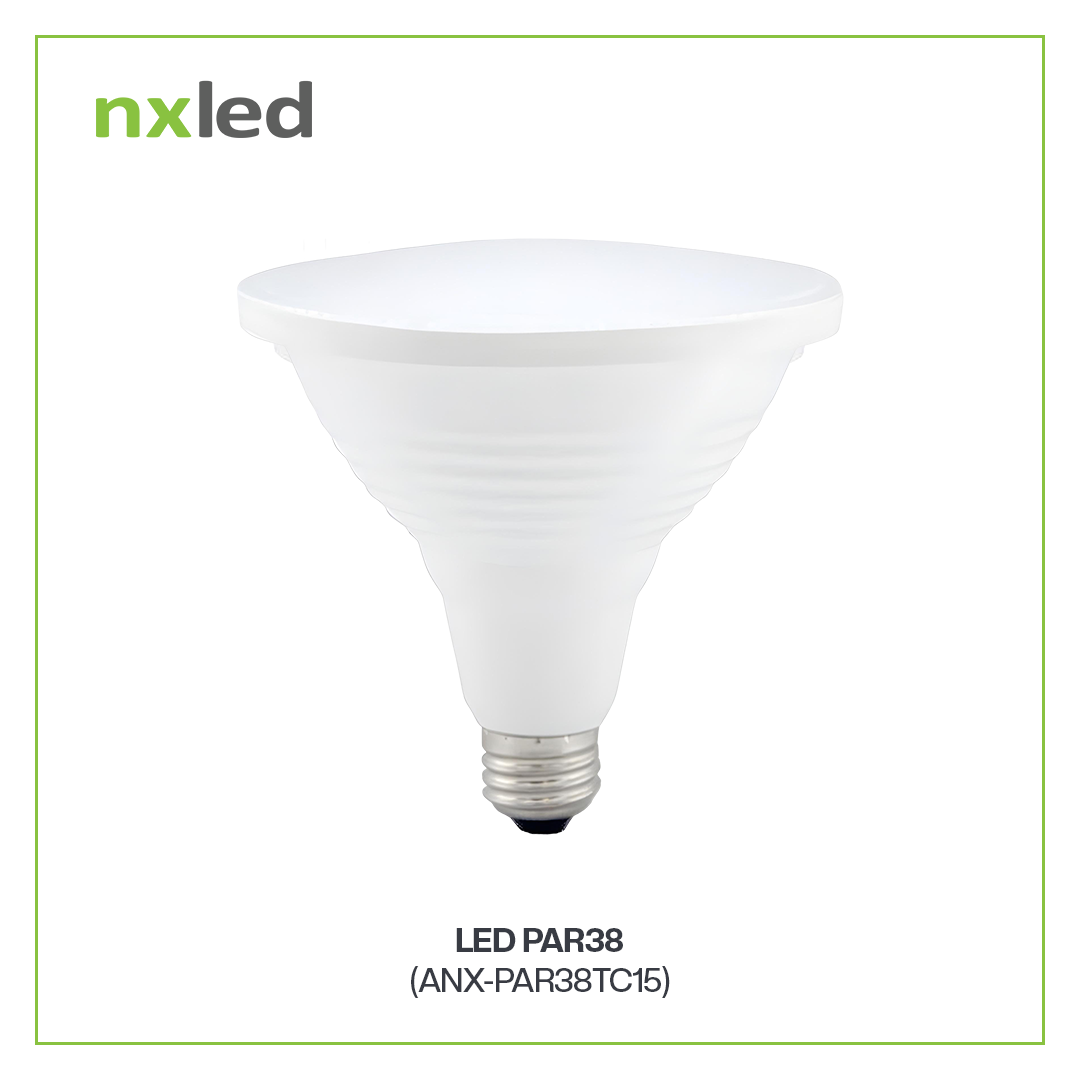 NxLed PAR38 - Tricolor 15W (ANX-PAR38TC15)