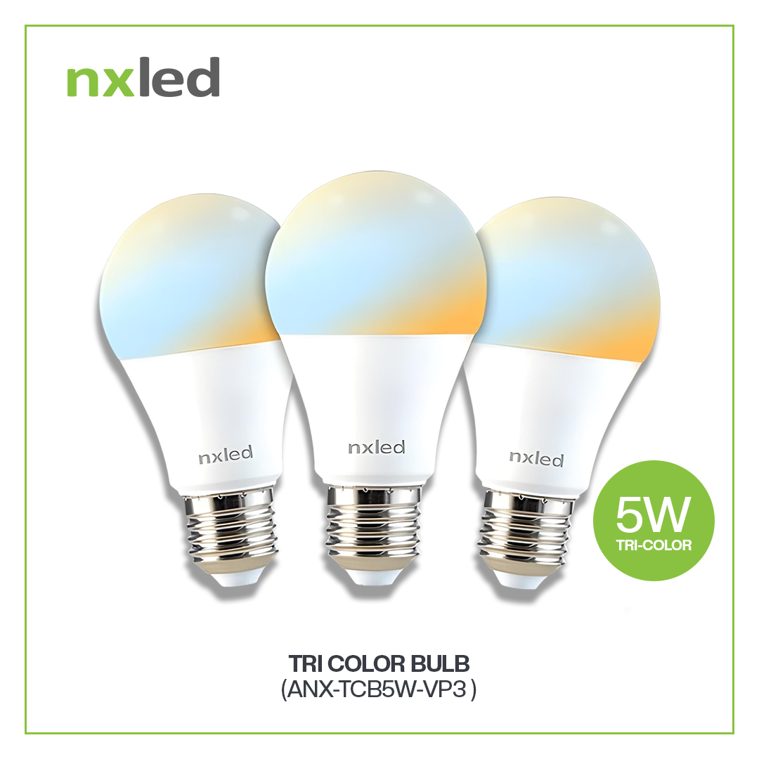 NxLed Tricolor Bulb 5W (ANX-TCB5W-VP3)