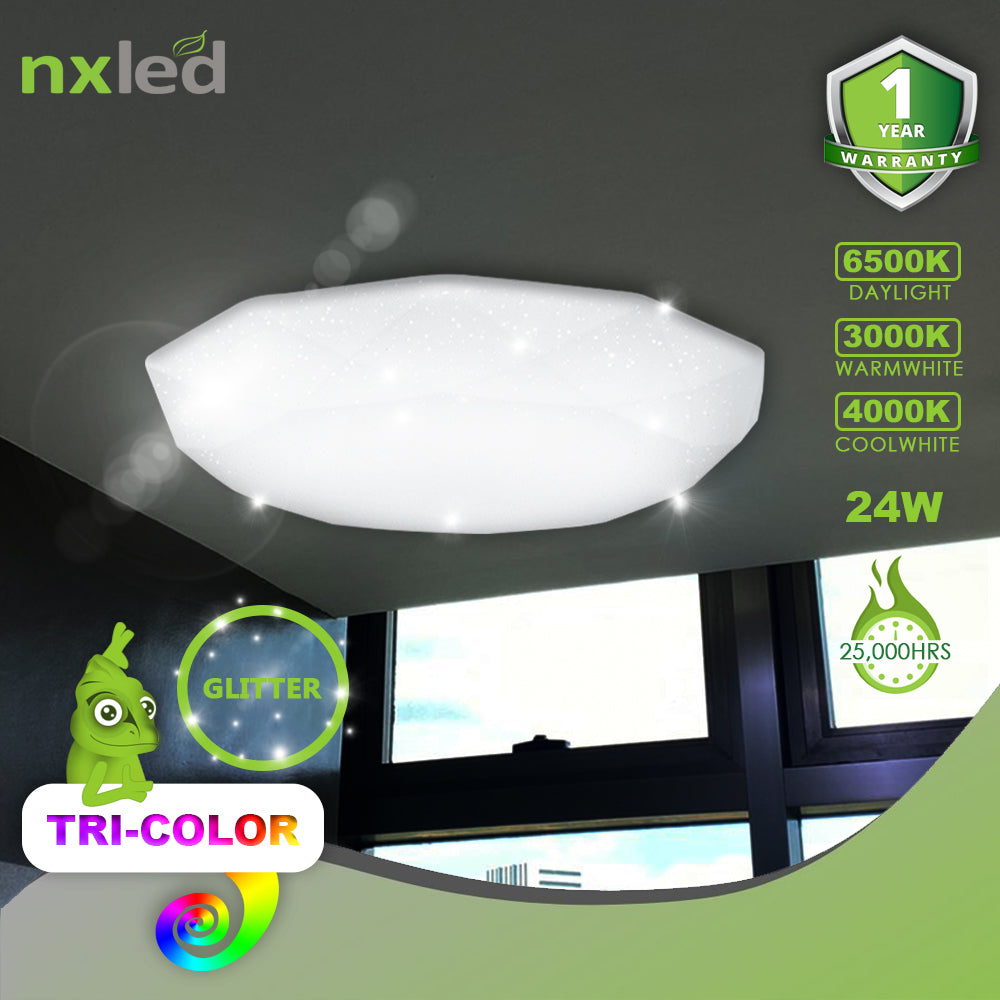 NxLed Tricolor Decorative Ceiling Lamp 14W (ANX-TCD14W) - Image 4
