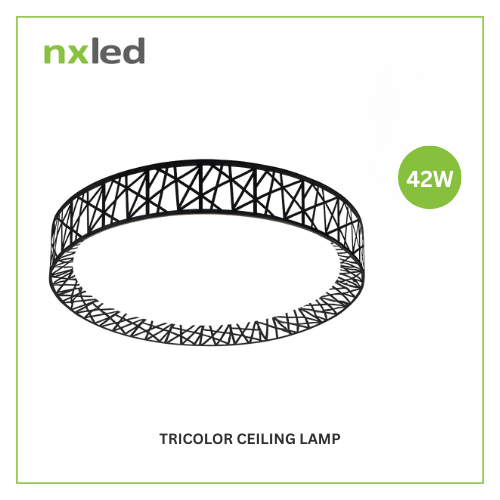 NxLed Tricolor Ceiling Lamp - 42W (ANX-TCN42W)