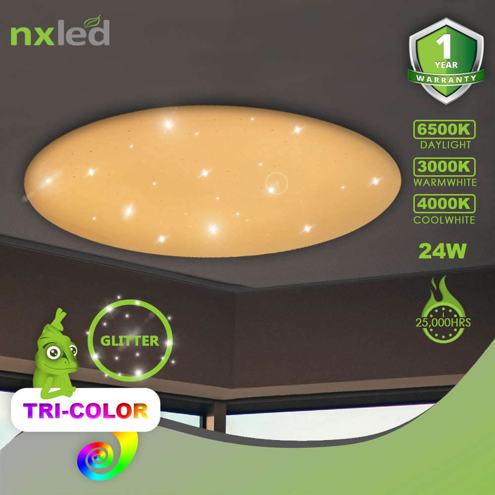 NxLed Tricolor Decorative Ceiling Lamp 14W (ANX-TSM14W) - Image 4