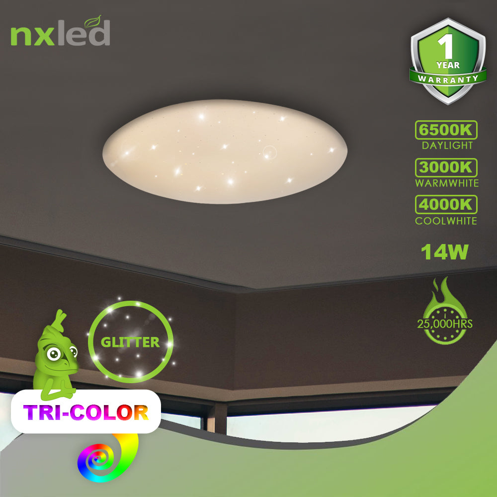 NxLed Tricolor Decorative Ceiling Lamp 14W (ANX-TSM14W) - Image 2
