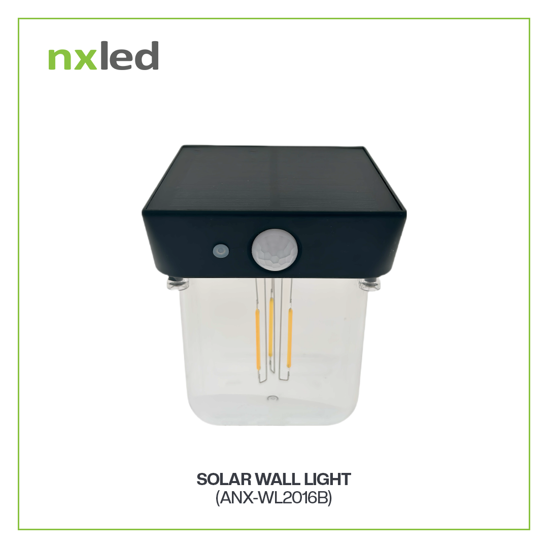 NxLed Solar Wall Light (ANX-SWL2016B)