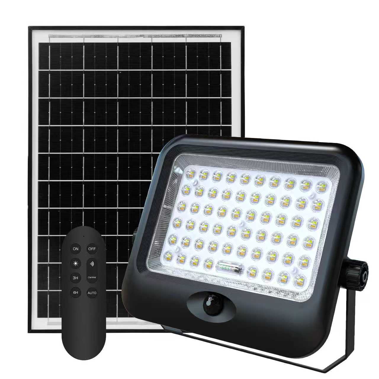 Tricolor Solar Floodlight CCT Series – Reliable, Weatherproof, and Solar-Powered - Image 3