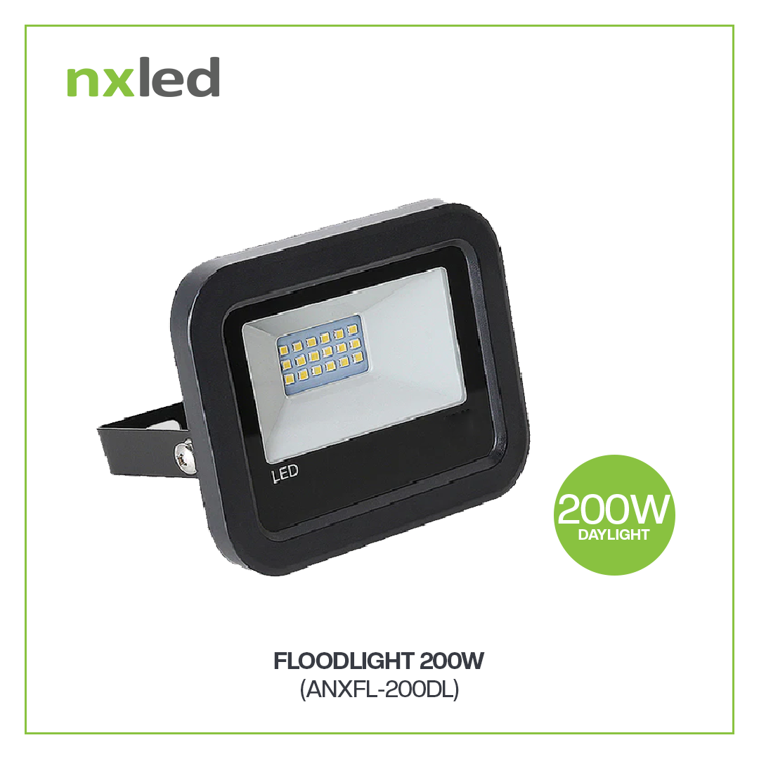 Nxled LED Flood Light A series 10W/20W/30W/50W/100W/200W/300W/500W/1000W Daylight IP65 Weatherproof - Image 7
