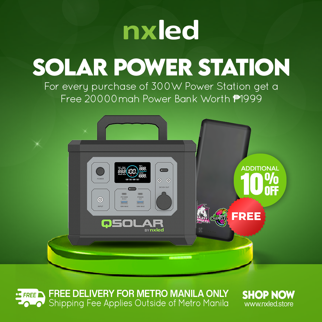NxLed QSOLAR Power Station Bundle