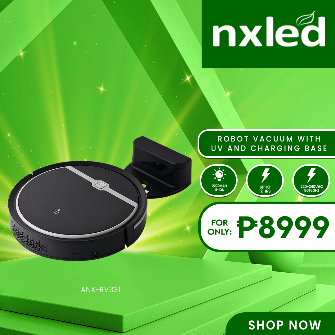 Nxled 20W Robot Vacuum with UV and charging base (ANX-RV331) - Image 2