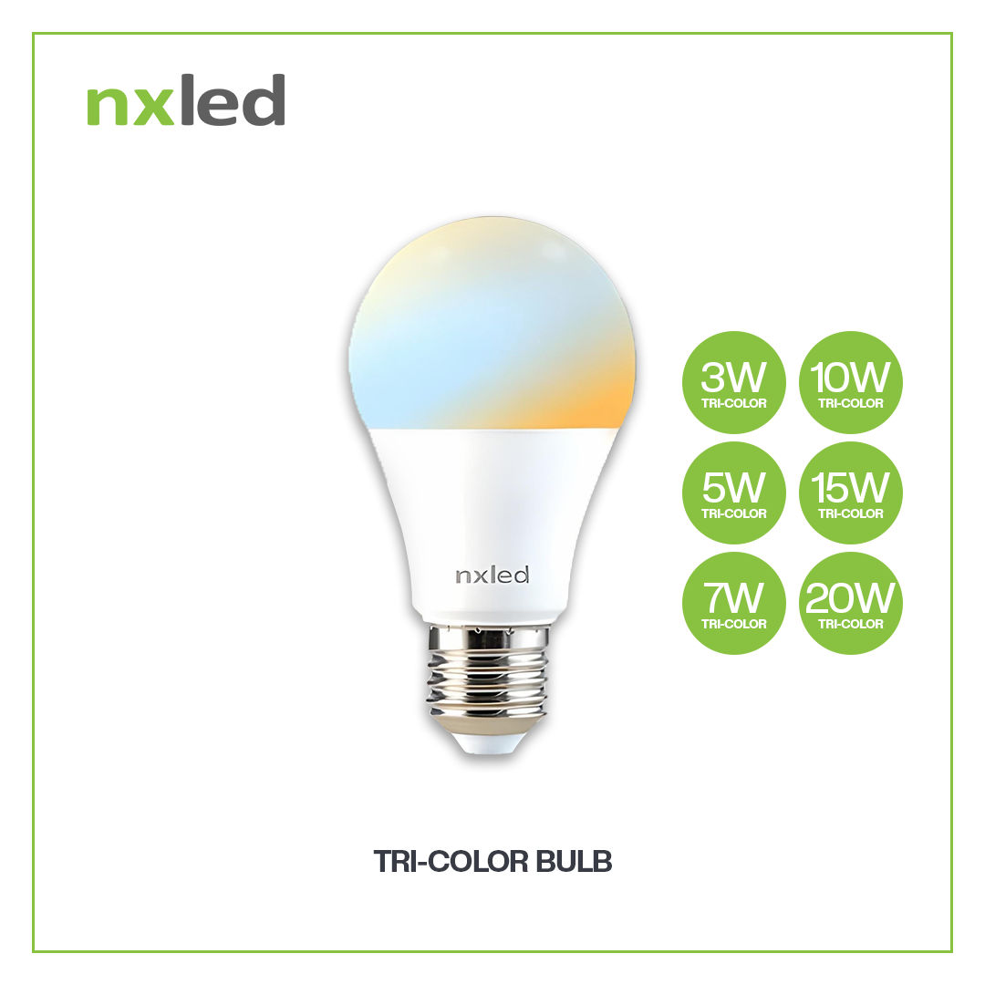 Nxled Tricolor Bulb 3W/5W/7W/10W/15W/20W - Image 7