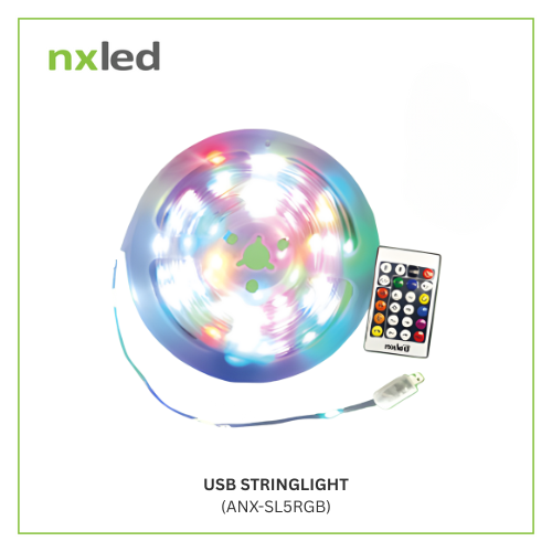 NxLed USB Stringlight 3W RGB (ANX-SL5RGB)